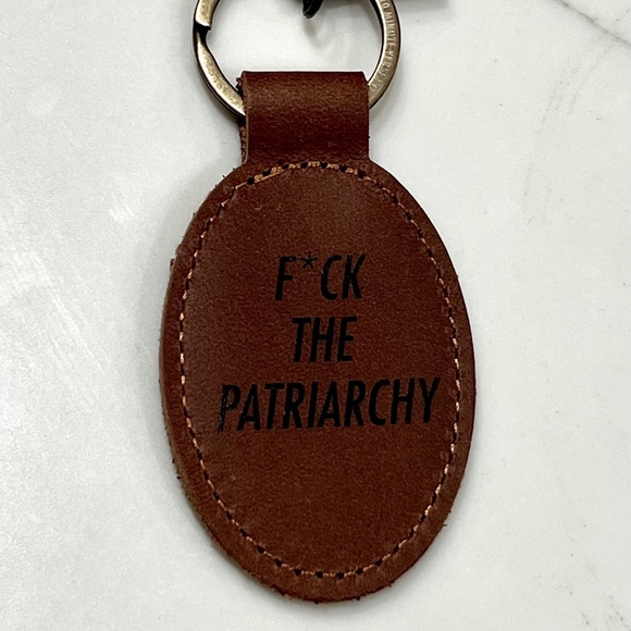 Taylor Swift F*ck The Patriarchy Keychain All Too Well Red Taylor's Version - Picture 3 of 5